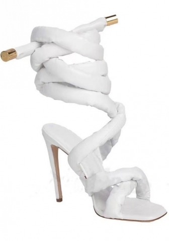 (ODM 5-7 Need 5-7 Work Day)2024 Styles Women Crossover Strap Ankle Wrap Plus-Size Roman Sandals