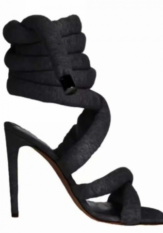 (ODM 5-7 Need 5-7 Work Day)2024 Styles Women Crossover Strap Ankle Wrap Plus-Size Roman Sandals