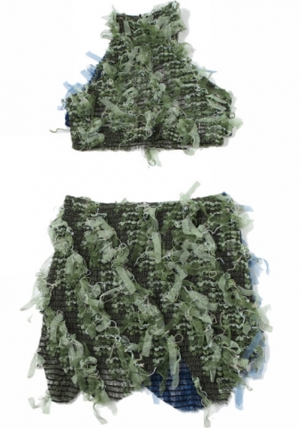 (Real Image)2024 Styles Women Sizzling Hot Halter Neck Backless High-Waisted Bodycon Skater Dress Set