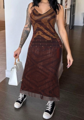 (Real Image)2024 Styles Women V-Neck Open Back Bodycon Strappy Dress