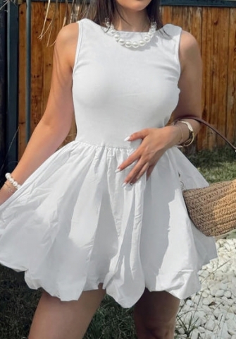 (Real Image)2024 Styles Women Backless Slim Fit Pleated Sleeveless Dress