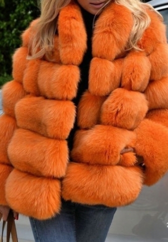 (Real Image)2021 Styles Women Fashion Fall & Winter INS Styles  Fur Coat