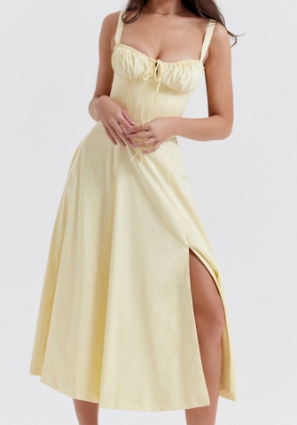 (Real Image)2024 Styles Women Elegant French-Style Strapless Dress