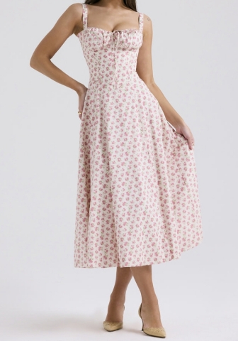 (Real Image)2024 Styles Women Elegant French-Style Strapless Dress