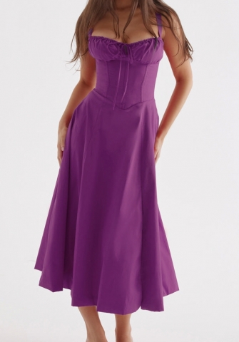 (Real Image)2024 Styles Women Elegant French-Style Strapless Dress