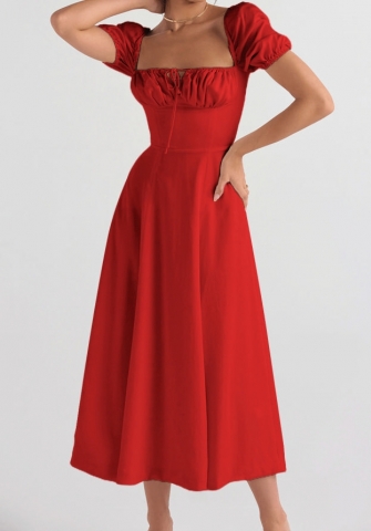(Real Image)2024 Styles Women Elegant French-Style Strapless Dress