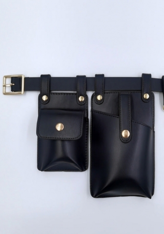 (Black,Real Image)2025 Styles Stylish PU Mini Phone Bag for Women: Trendy Shoulder Crossbody Bag with Unique Design