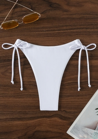 (Only Bottom)2025 Styles Women Solid Quick-Dry High-Waist Bikini Bottoms